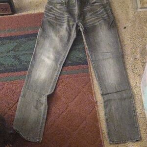 GAP Men's Faded Gray Straight Jeans